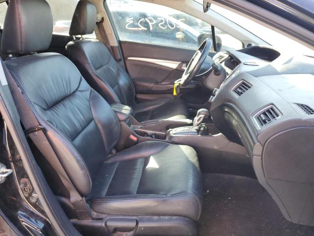 2HGFB2F93FH512833 - 2015 HONDA CIVIC EXL Noir photo 5