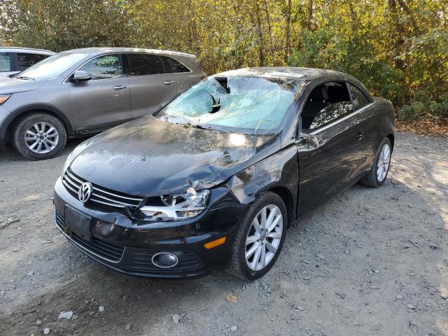 WVWBW8AH5FV001019 - 2015 VOLKSWAGEN EOS KOMFOR 黑色 照片 2