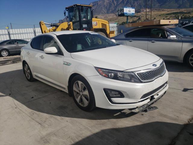 KNAGN4AD0G5098403 - 2016 KIA OPTIMA HYB WHITE photo 1