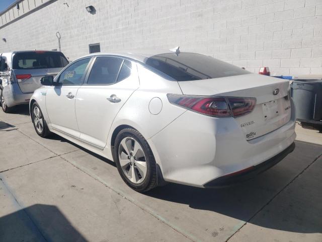 KNAGN4AD0G5098403 - 2016 KIA OPTIMA HYB WHITE photo 3