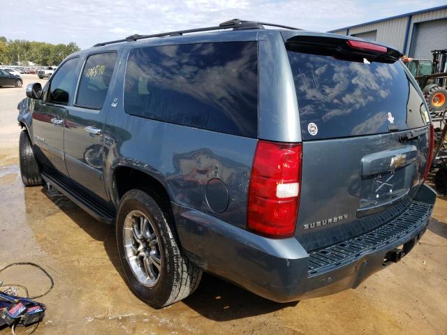 3GNFK16388G257904 - 2008 CHEVROLET SUBURBAN K BLUE photo 3