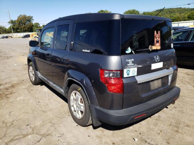 5J6YH1H3XBL002091 - 2011 HONDA ELEMENT LX CHARCOAL photo 3