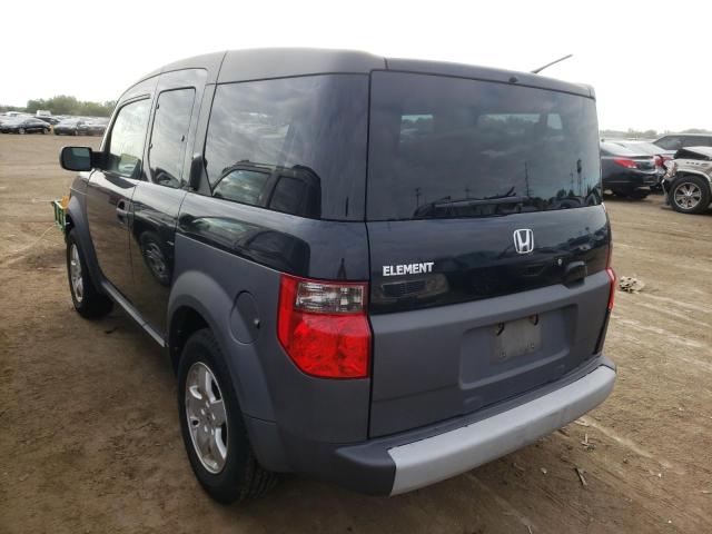 5J6YH28514L030453 - 2004 HONDA ELEMENT BLACK photo 3