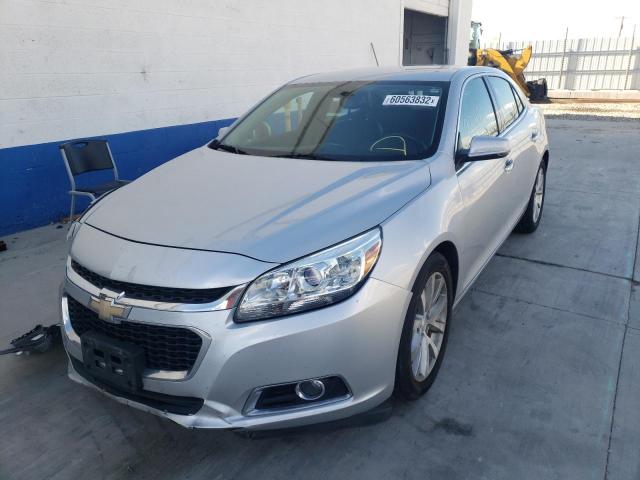 1G11F5SL5FF192523 - 2015 CHEVROLET MALIBU LTZ ვერცხლისფერი ფოტო 2