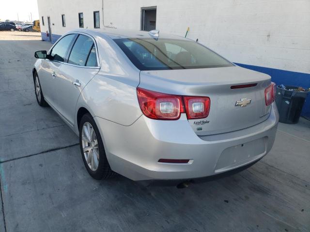 1G11F5SL5FF192523 - 2015 CHEVROLET MALIBU LTZ ვერცხლისფერი ფოტო 3