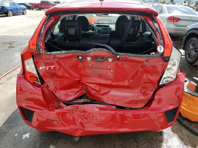 3HGGK5H5XFM760112 - 2015 HONDA FIT LX RED photo 9