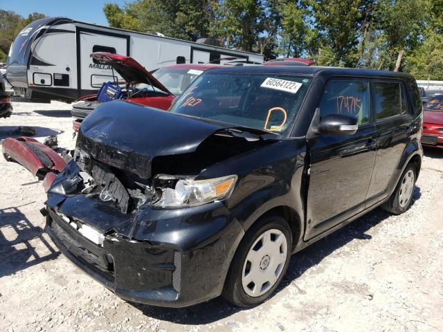 JTLZE4FEXCJ001338 - 2012 TOYOTA SCION XB შავი ფოტო 2