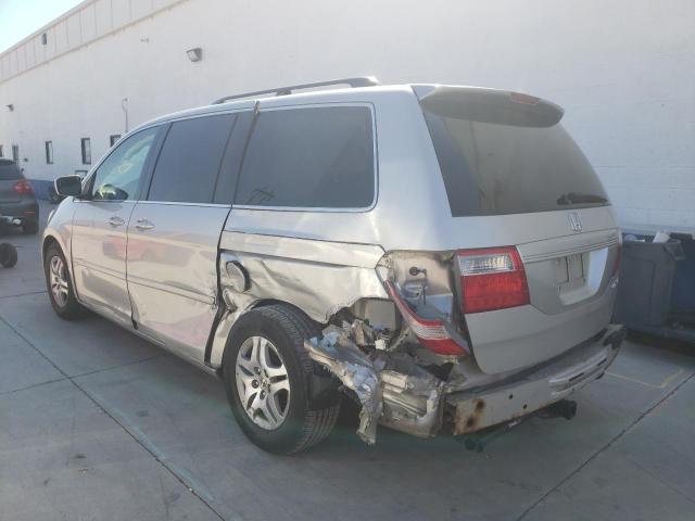 5FNRL38745B099268 - 2005 HONDA ODYSSEY EX SILVER photo 3