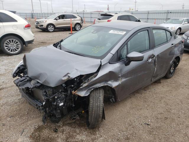 3N1CN8EV7ML864928 - 2021 NISSAN VERSA SV GRAY photo 2