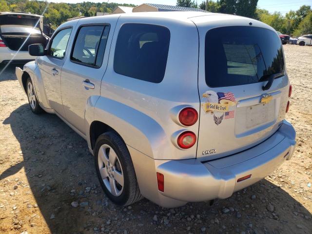 3GNCA13B39S622845 - 2009 CHEVROLET HHR LS SILVER photo 3