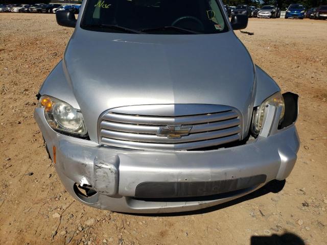 3GNCA13B39S622845 - 2009 CHEVROLET HHR LS SILVER photo 9