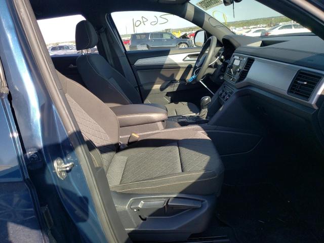 1V2AC2CA2MC200800 - 2021 VOLKSWAGEN ATLAS CROS Синий фото 5