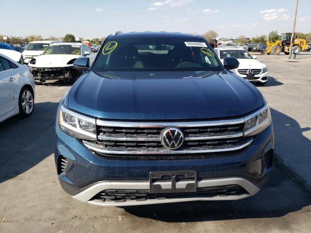 1V2AC2CA2MC200800 - 2021 VOLKSWAGEN ATLAS CROS BLUE photo 9