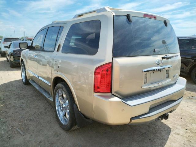 5N3AA08C16N803866 - 2006 INFINITI QX56 BEIGE photo 3