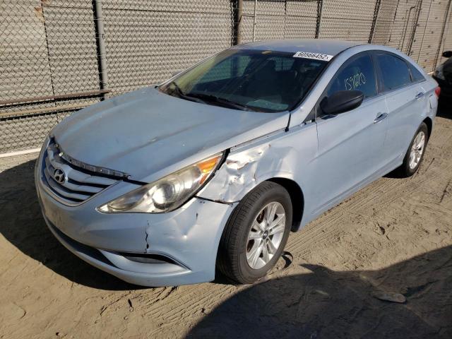 5NPEB4AC2BH252533 - 2011 HYUNDAI SONATA GLS SILVER photo 2