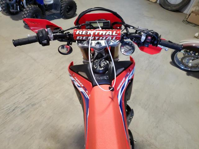 JH2PD1111NK302982 - 2022 HONDA CRF450 L RED photo 5