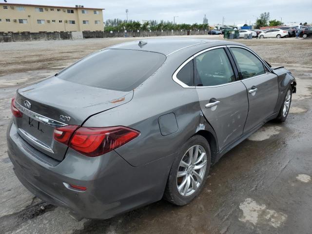 JN1BY1AP2HM740854 - 2017 INFINITI Q70 3.7 GRAY photo 4