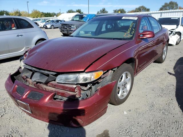 1G2WK52J52F231486 - 2002 PONTIAC GRAND PRIX Қызыл фото 2