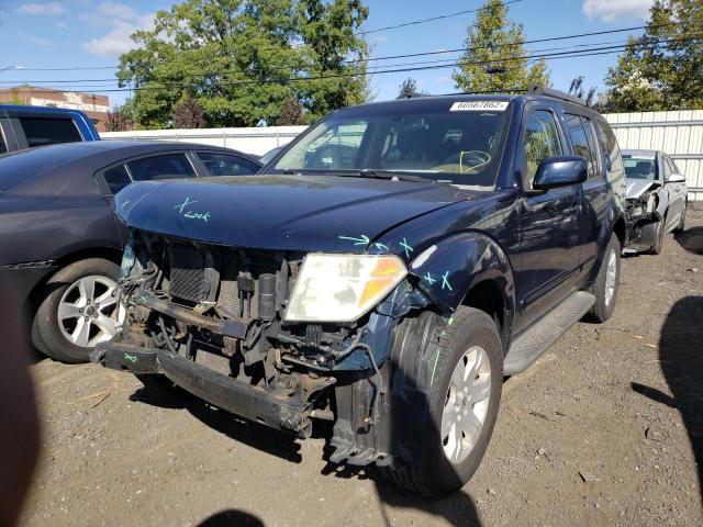 5N1AR18W56C659770 - 2006 NISSAN PATHFINDER BLUE photo 2