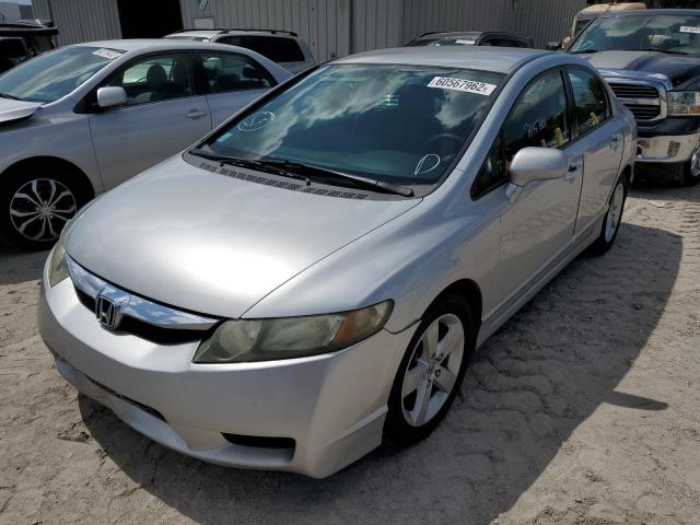 2HGFA16649H357636 - 2009 HONDA CIVIC LX-S ვერცხლისფერი ფოტო 2