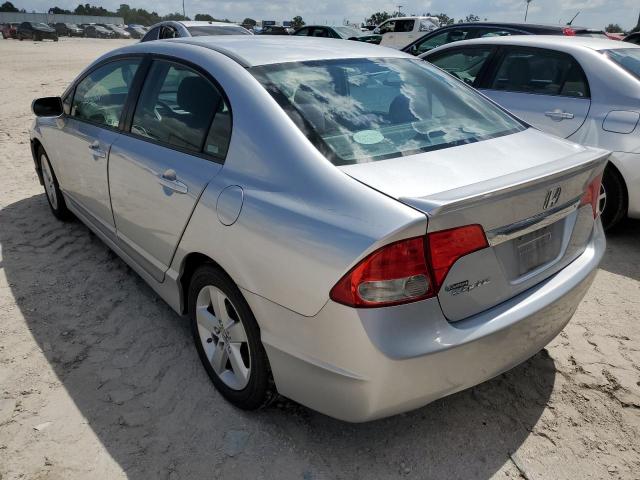 2HGFA16649H357636 - 2009 HONDA CIVIC LX-S ვერცხლისფერი ფოტო 3