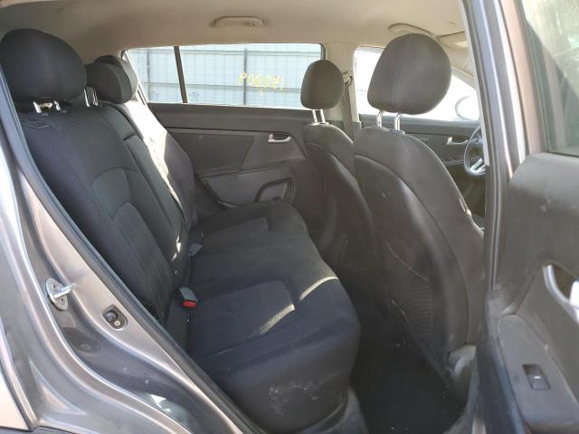 KNDPB3A26C7211757 - 2012 KIA SPORTAGE B GRAY photo 6