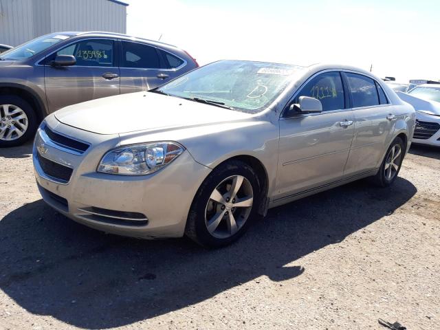1G1ZC5E04CF139126 - 2012 CHEVROLET MALIBU 1LT ოქროსფერი ფოტო 2