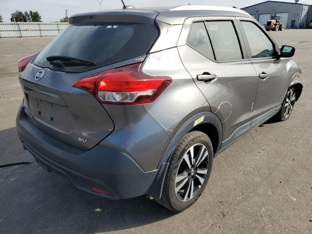 3N1CP5CU5JL509271 - 2018 NISSAN KICKS S GRAY photo 4