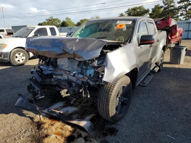 1GCGSCEN8M1246471 - 2021 CHEVROLET COLORADO L GRAY photo 2