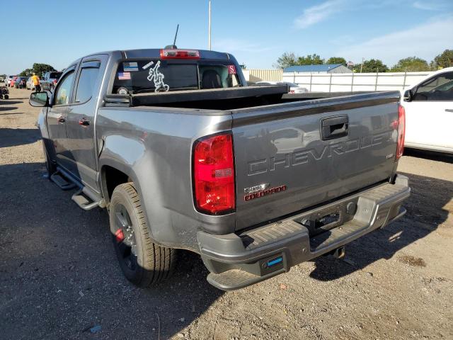 1GCGSCEN8M1246471 - 2021 CHEVROLET COLORADO L GRAY photo 3