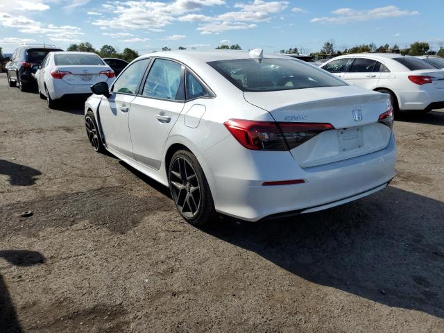 2HGFE2F57NH501353 - 2022 HONDA CIVIC SPOR WHITE photo 3