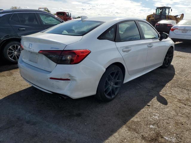 2HGFE2F57NH501353 - 2022 HONDA CIVIC SPOR WHITE photo 4