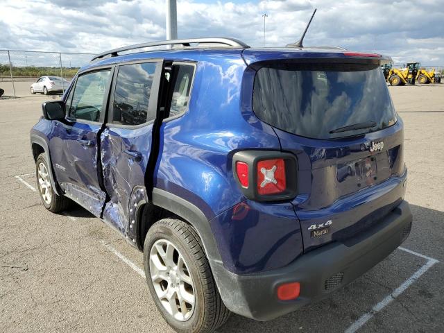 ZACCJBBB3HPG43937 - 2017 JEEP RENEGADE L BLUE photo 3