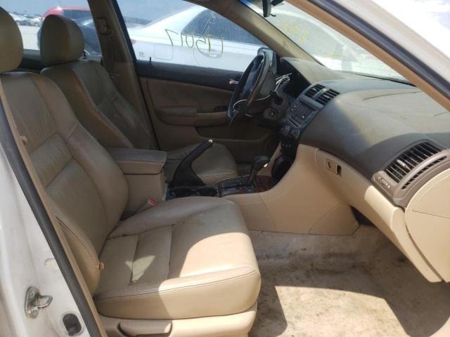 1HGCM56876A134830 - 2006 HONDA ACCORD EX WHITE photo 5