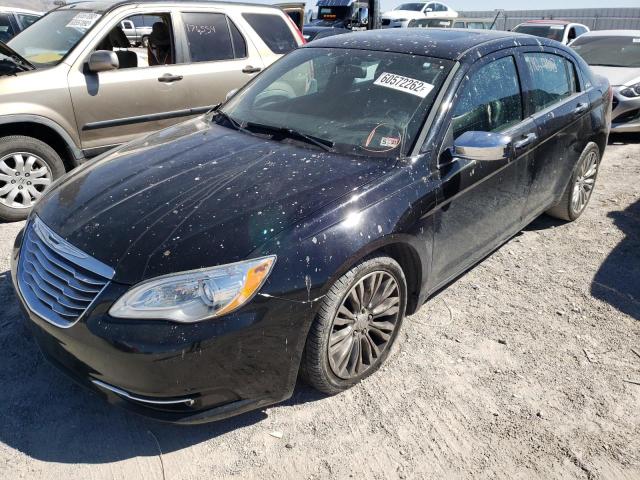 1C3CCBCG4DN621005 - 2013 CHRYSLER 200 LIMITE BLACK photo 2