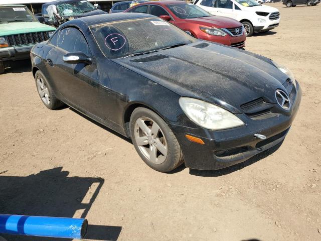 WDBWK54F26F098596 - 2006 MERCEDES-BENZ SLK 280 BLACK photo 1