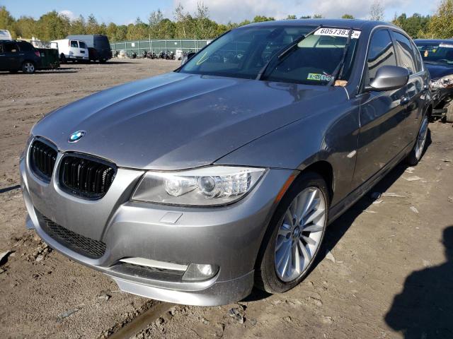 WBAPL5C5XBA918861 - 2011 BMW 335 XI GRAY photo 2