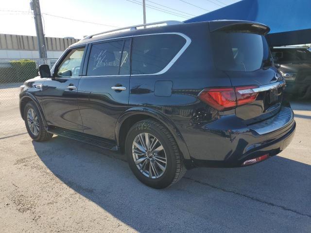 JN8AZ2AFXM9719867 - 2021 INFINITI QX80 LUXE BLUE photo 2