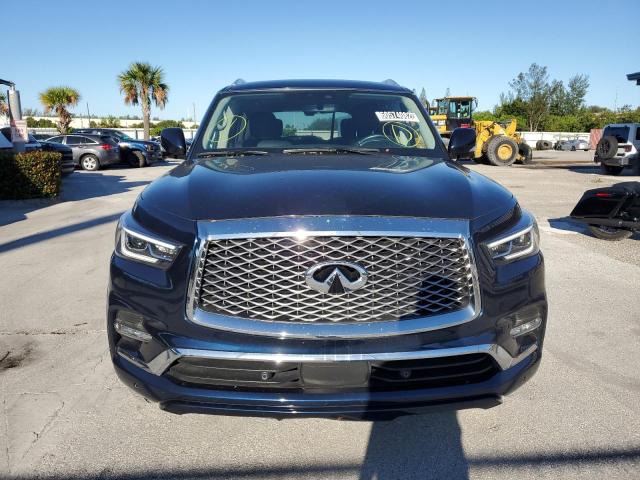 JN8AZ2AFXM9719867 - 2021 INFINITI QX80 LUXE BLUE photo 5