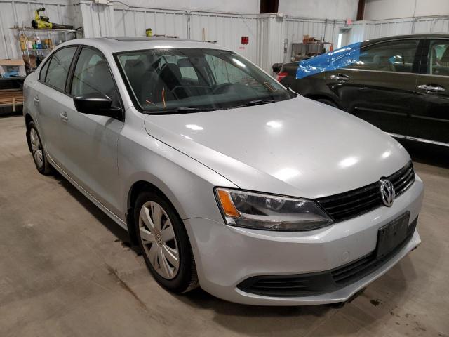 3VW2K7AJ7CM382268 - 2012 VOLKSWAGEN JETTA BASE 银色 照片 1