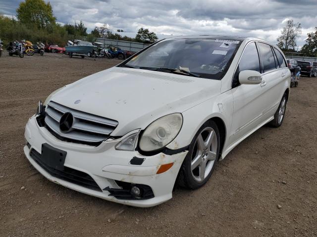 4JGCB65E86A010319 - 2006 MERCEDES-BENZ R 350 WHITE photo 2