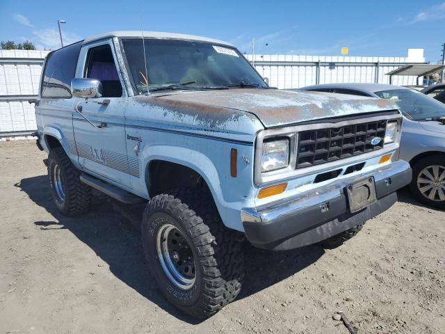 1FMBU14T7GUA45636 - 1986 FORD BRONCO II BLUE photo 1