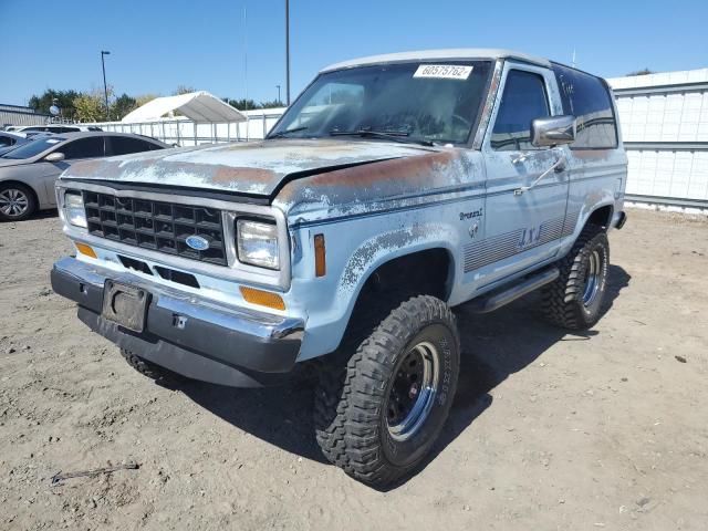 1FMBU14T7GUA45636 - 1986 FORD BRONCO II BLUE photo 2