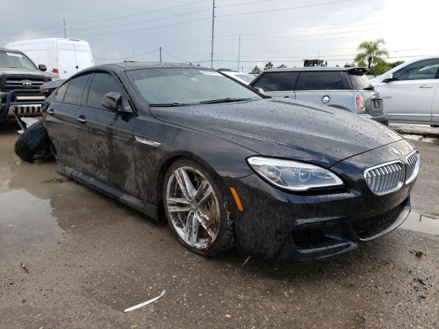 WBA6D4C54GD977204 - 2016 BMW 650 I GRAN BLACK photo 1