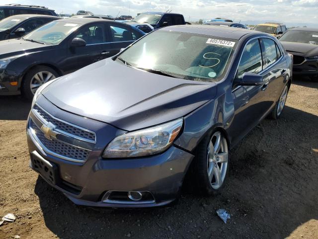 1G11J5SXXDF210027 - 2013 CHEVROLET MALIBU LTZ ლურჯი ფოტო 2