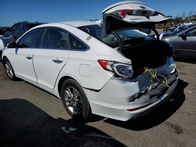 5NPE24AA2FH134535 - 2015 HYUNDAI SONATA ECO WHITE photo 3