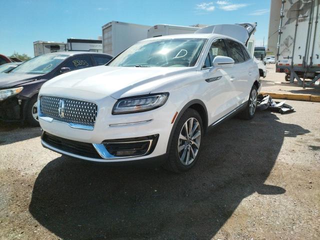 2LMPJ6K95KBL47349 - 2019 LINCOLN NAUTILUS S WHITE photo 2