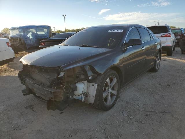 1G1ZC5EU9CF390727 - 2012 CHEVROLET MALIBU 1LT შავი ფოტო 2