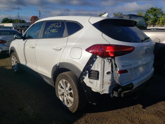 KM8J2CA44MU384327 - 2021 HYUNDAI TUCSON SE WHITE photo 3