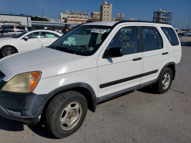 SHSRD68444U206959 - 2004 HONDA CR-V LX WHITE photo 9